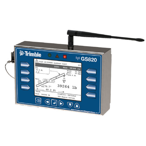 Индикатор для измерения скорости ветра - GS820-CSA - Trimble - LED / для установки на панель / со встроенным регистратором данных