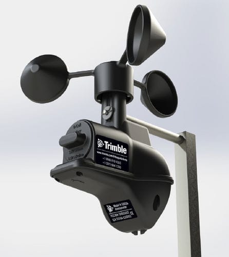 Чашечный анемометр - GS026 - Trimble - радио