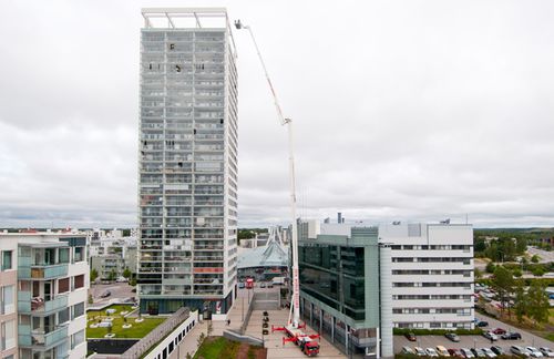 Гусеничный подъемник-паук - HLA series - Bronto Skylift Oy Ab - электрический / дизельный
