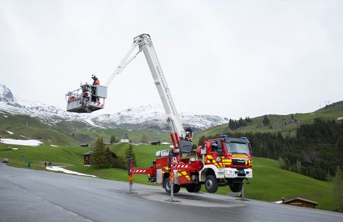 Мобильный телескопический подъемник - F 32 TLK - Bronto Skylift Oy Ab - дизельный