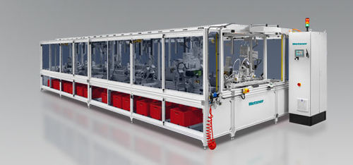 Линейная трансферная линия - Metzner Maschinenbau GmbH - ЧПУ / 12 положений / высокой точности