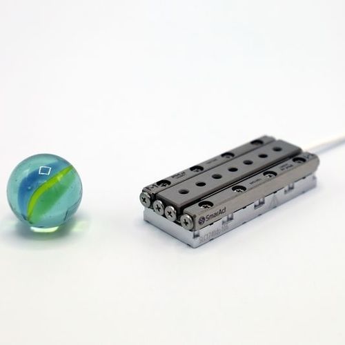 Линейный координатный стол - SLC-1740 - SmarAct GmbH - пьезоэлектрический / 1 ось / алюминий