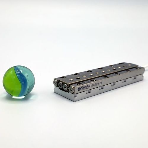 Линейный координатный стол - SLC-1760 - SmarAct GmbH - пьезоэлектрический / 1 ось / высокой точности