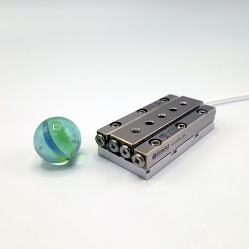 Линейный координатный стол - SLC-2445 - SmarAct GmbH - пьезоэлектрический / 1 ось / высокой точности