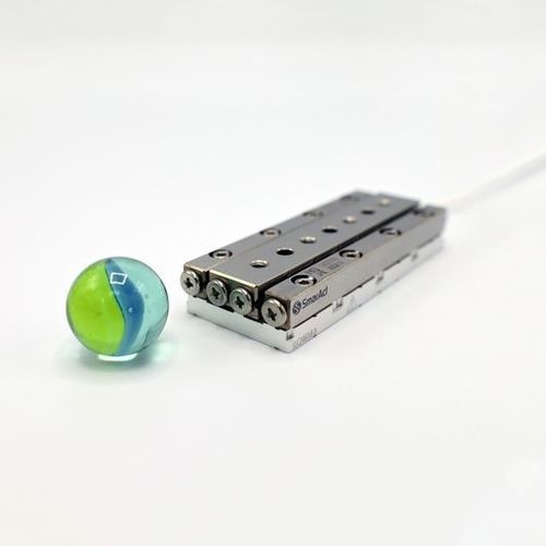 Линейный координатный стол - SLC-2460 - SmarAct GmbH - пьезоэлектрический / 1 ось / высокой точности
