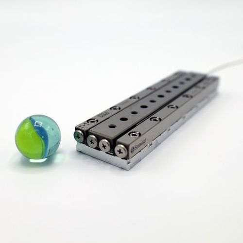 Линейный координатный стол - SLC-2490 - SmarAct GmbH - пьезоэлектрический / 1 ось / высокой точности