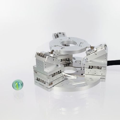 Многоосевая система позиционирования - SMARPOD CLS-32 - SmarAct GmbH - шестиногая / линейная / пьезоэлектрическая