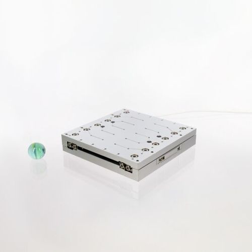 Линейный координатный стол - CLS-9292 - SmarAct GmbH - пьезоэлектрический / алюминий / низковакуумный