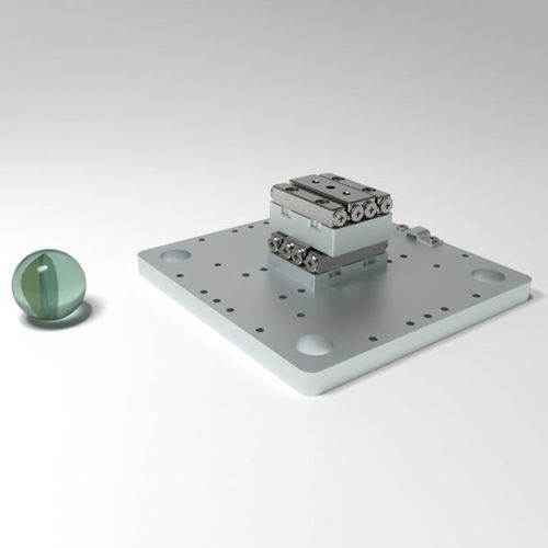 Миниатюрный координатный стол - XY-SLC17:22 - SmarAct GmbH - линейный / 2 оси / с закрытым контуром
