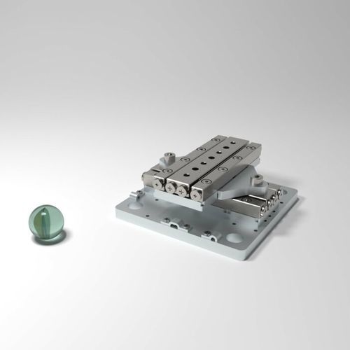 Линейный координатный стол - XY-SLC24:60 - SmarAct GmbH - 2 оси / с закрытым контуром / модульный