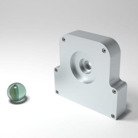 Механизированная ирисовая диафрагма - SID-7 - SmarAct GmbH - из алюминия / из титана