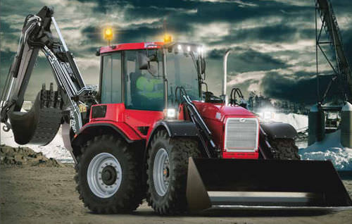 Шарнирный экскаватор-погрузчик - 1060C - Huddig AB