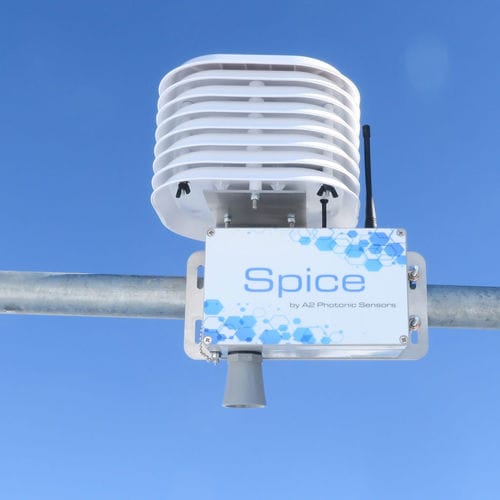 Датчик уровня глубины снега - Spice W - A2 Photonic Sensors - ультразвуковой / LoRaWAN / беспроводной