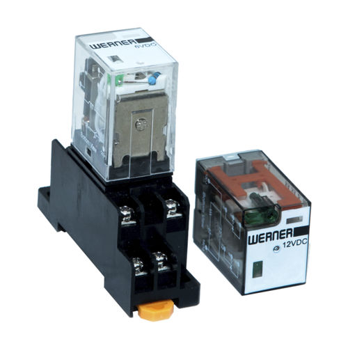 Электромеханическое реле DC - 21 series - Werner Electric GmbH - AC / 2NO/NF / 3NO/NF