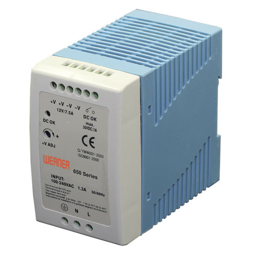 Источник электропитания на DIN-рейке - 650 series - Werner Electric GmbH - DC/DC / AC/DC / с одним выходом