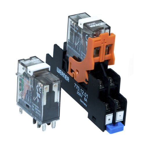 Электромеханическое реле 24 Vcc - 22 Series - Werner Electric GmbH - 12 Vcc / 110 Vcc / 110 Vca