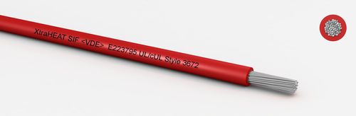 Изолированный однопроводный кабель - Style 3672 - MediKabel GmbH - из меди / из силикона / одножильный