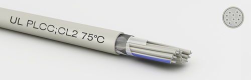 Электрический кабель питания - UL PLCC;CL2 AWG 28 - MediKabel GmbH - изолированный / круглый / плоский