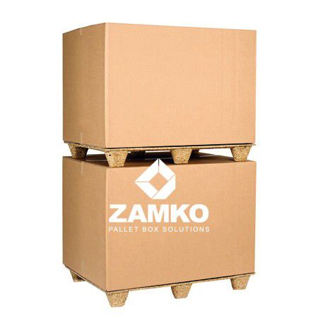 Ящичный поддон из картона - KAN.e80 - ZAMKO - транспортный / легкий / одноразового применения