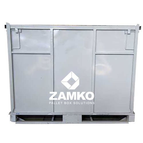 Ящичный поддон из стали - SIN.e75 - ZAMKO - многоразовый