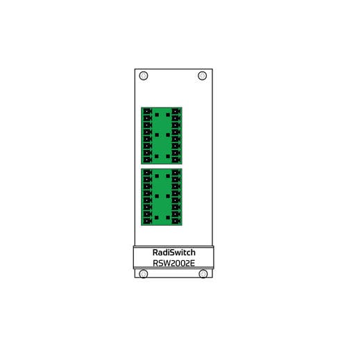 Многополюсный переключатель - RadiSwitch 2x SP6T, RSW2002E) - Raditeq B.V. - РЧ