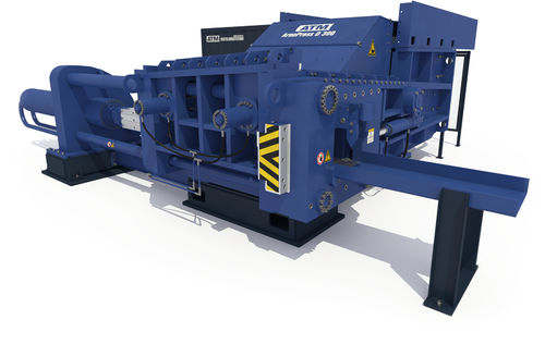 Упаковочный пресс для металлолома - ArnoPress D series  - ATM Recyclingsystems GmbH - горизонтальный / с загрузкой сверху / с каналом