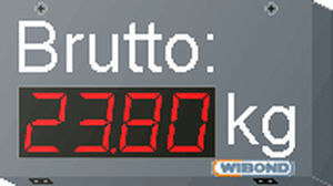Цифровое табло - WIBOND Informationssysteme GmbH - PROFIBUS / PROFINET / для интерьера