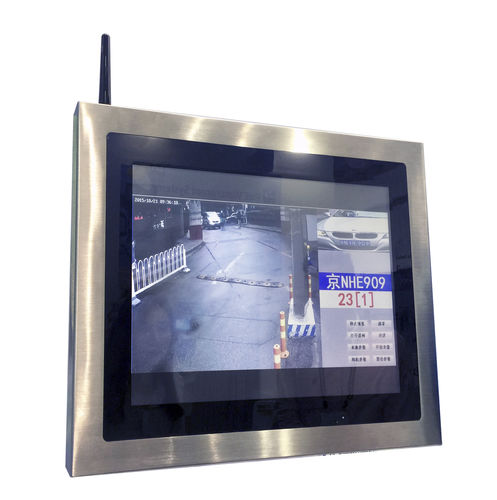 Панельный ПК ЖК-монитор - 15.1" Stainless Steel PPC - LEX COMPUTECH - 12" / 1024x768 / Intel® Atom E3845