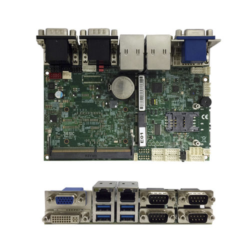 Одноплатный компьютер 3,5" - 3I610AW/CW - LEX COMPUTECH - Intel® Skylake Processeur / Мини PCIe / USB 3.0