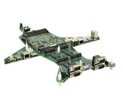Компьютер на модуле VGA - ST002-carrier board - LEX COMPUTECH - HDMI / Мини PCIe / USB 2.0