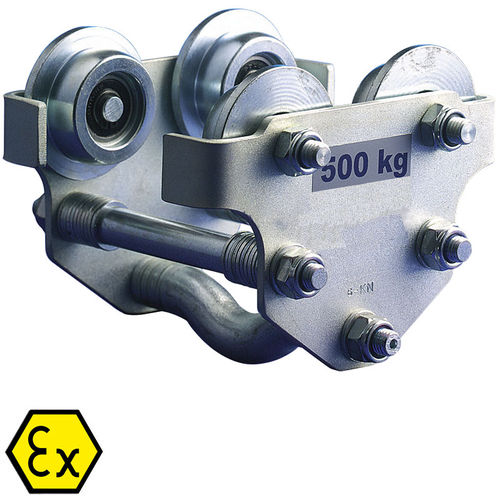 Тележка для тали ATEX - HD3N - PLANETA-Hebetechnik GmbH - с ручным управлением