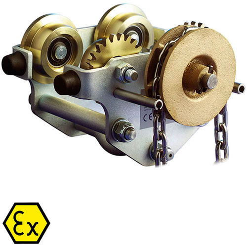 Тележка для тали ATEX - HD3N-G-EX - PLANETA-Hebetechnik GmbH - с ручным управлением