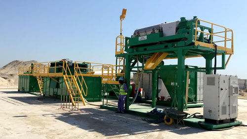 Установка для переработки для шлама бурения - GN series - GN Solids Control - для масла / установленная на легкую тележку на катках