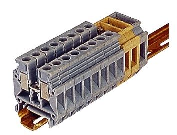 Клеммная колодка на DIN-рейке - Elmex Controls Pvt. Ltd. - вставная / микро