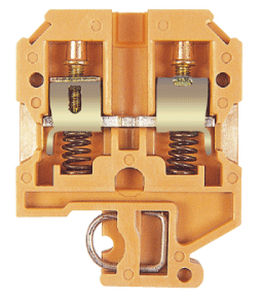 Клеммная колодка на DIN-рейке - Elmex Controls Pvt. Ltd. - на пружине