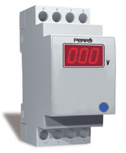 Цифровой вольтметр - PERRY ELECTRIC - на DIN-рейке / AC