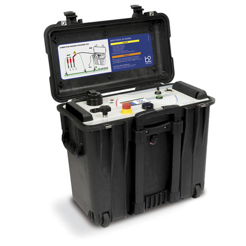 Тестер высокого напряжения - HVA45 & HVA45TD - b2 electronics GmbH - VLF / для кабелей / компактный