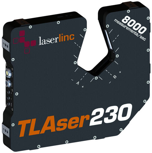 Сканирующий микрометр - 0.17 - 120 mm | TLAser2xx series - LaserLinc - лазерный / толщина / 2 оси