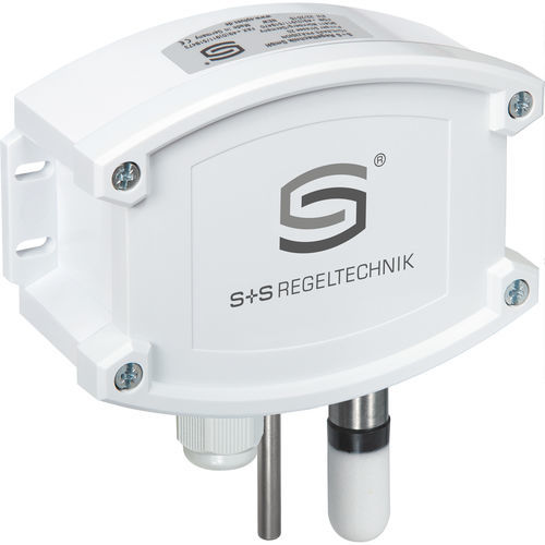 Настенный датчик влажности и температуры - AFTF-35-I/W - S+S Regeltechnik - относительный / абсолютный / 0-10 В