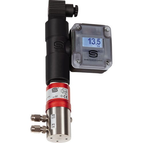 Дифференциальный трансдуктор давления - SHD 692-U-919 LCD - S+S Regeltechnik - керамический / 4-20 мА / 0-10 В