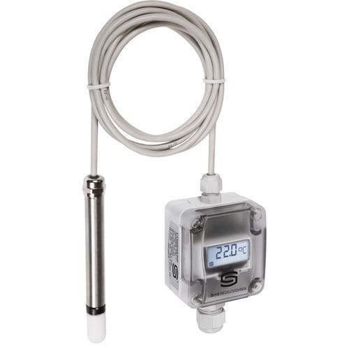 Маятниковый датчик температуры - RPTM1-I LCD - S+S Regeltechnik - Pt1000 / 4-20 мА / разъем M12