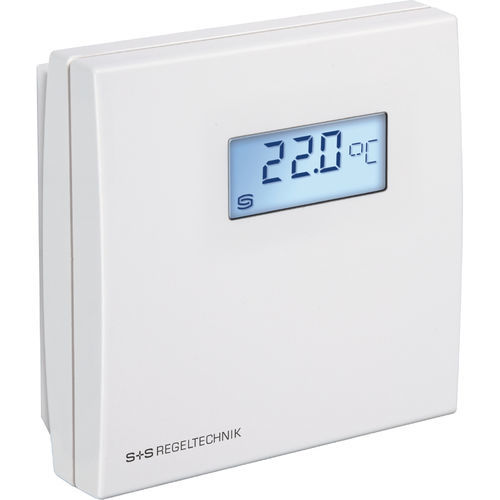 Датчик температуры для окружающей среды - RTM1-Modbus LCD - S+S Regeltechnik - реостатный / настенный / ModBUS RTU