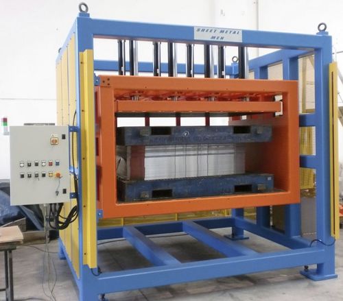 Автоматический опрокидыватель - SMM 2000x1500 - Sheet Metal Men s.r.l. - для пакета пластин / 180°