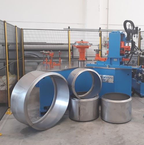 Автоматическое приспособление для зачистки кромок - SMM-2000 - Sheet Metal Men s.r.l. - для резервуара / для листового металла