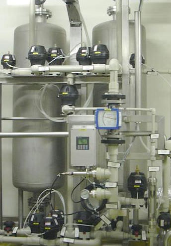 Средство для смягчения воды многослойный ионнообменный аппарат - IONTEC - Centec Gesellschaft für Labor- und Prozessmesstechnik mbH