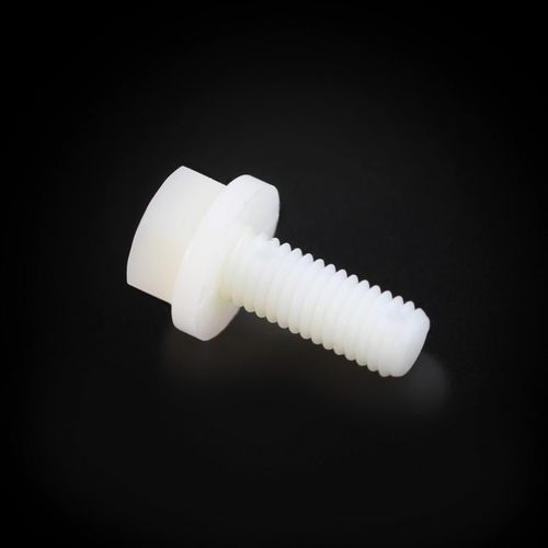 Винт с шестигранной головкой - WF series - New Fasteners Are Here - с разрезом / из пластика / коррозионностойкий