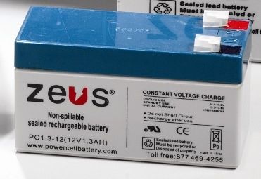 Аккумулятор для блока - PC1.3-12 - ZEUS Battery Products - 12 В / с сухим электролитом