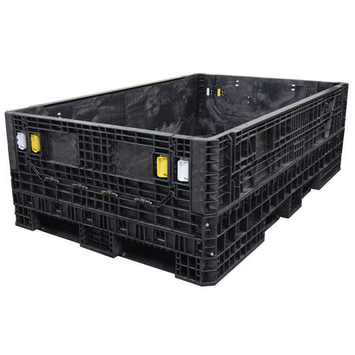 Ящичный поддон из пластика - HD784825-2 - RPP Containers - складной / штабелируемый