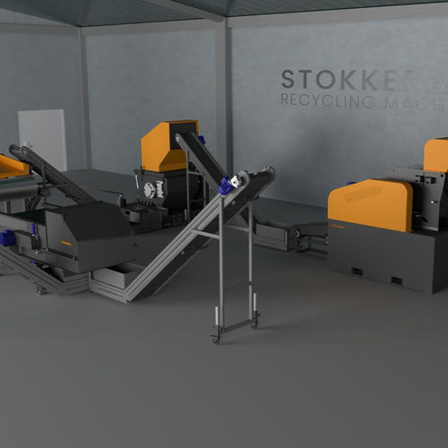 Установка для переработки для пластмассы - SELTEK SRL - для алюминия / для металлов