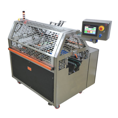 Автоматическая машина для нанесения рукавной этикетки - K101 Autosleeve - Keymac Packaging Systems